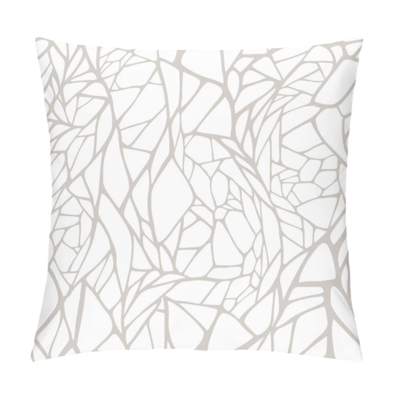 Personality  Seamless Pattern With Hand Drawn Abstract Geometric Ornament Pillow Covers