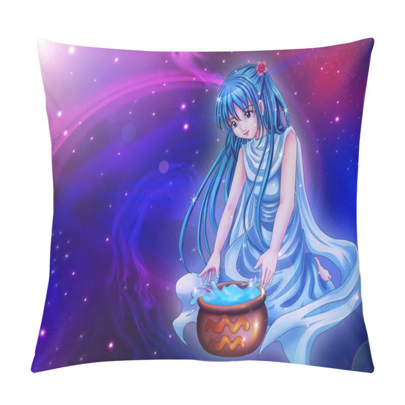 Personality  Aquarius Pillow Covers