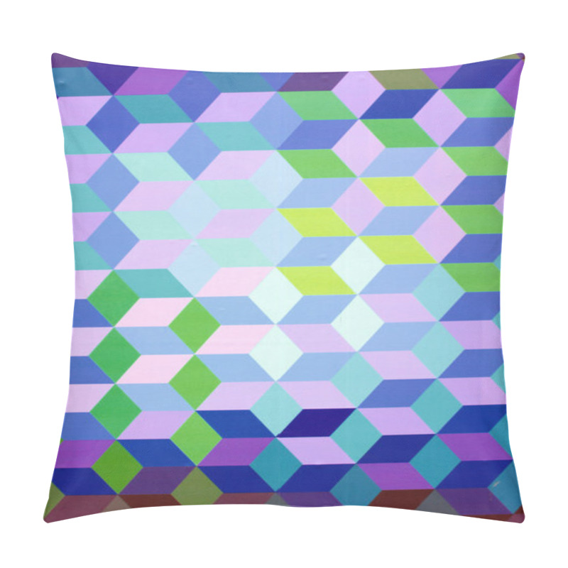 Personality  Optical Illusion Mosaic Pillow Covers