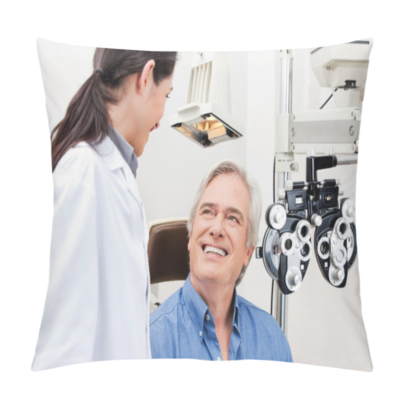 Personality  Eye Checkup Pillow Covers