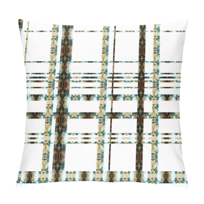 Personality  Seamless Pattern With Snake Skin Motif Pillow Covers