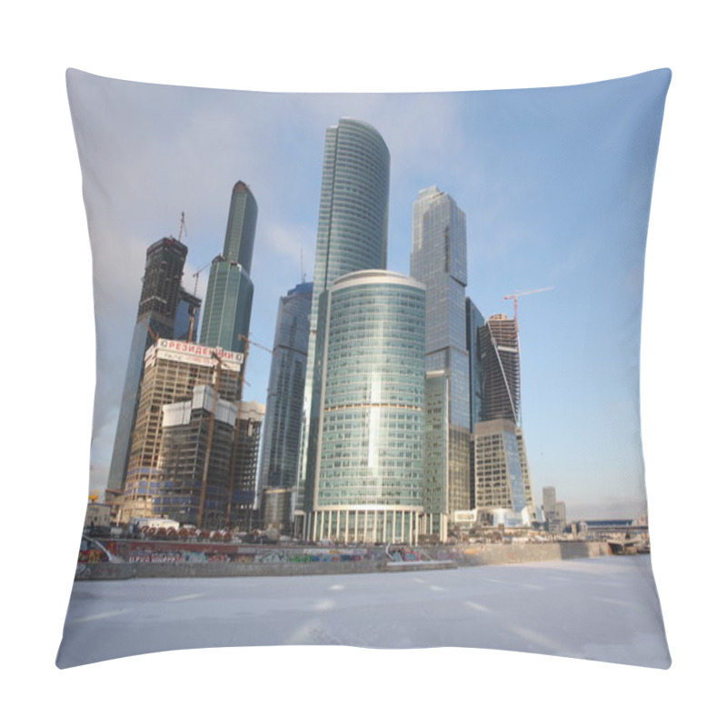 Personality  Skyscrapers City Business Center, Moscow Pillow Covers