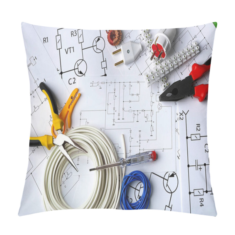 Personality  Different Electrical Tools  Pillow Covers