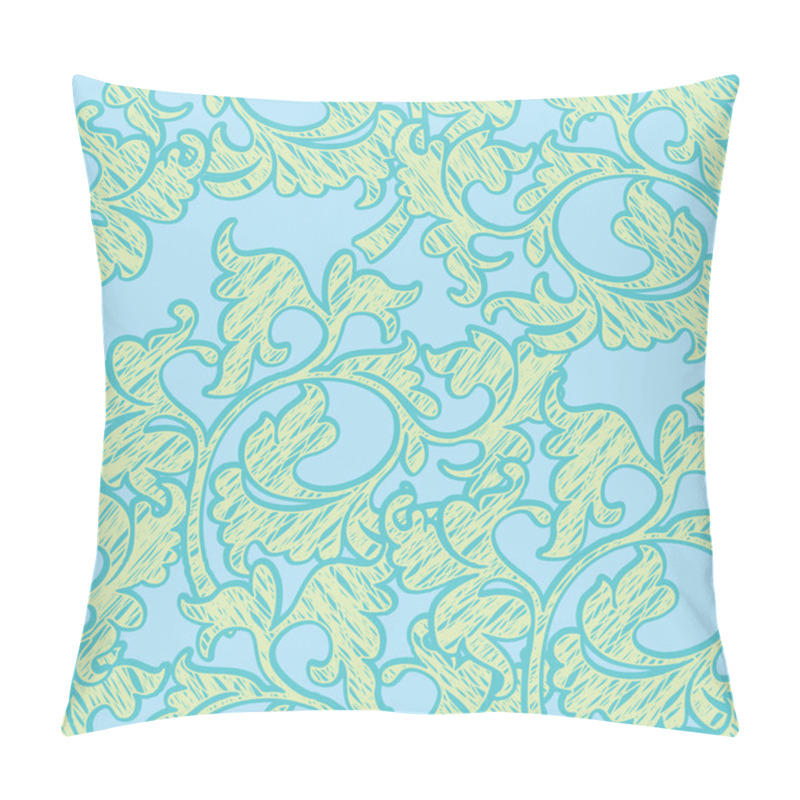 Personality  Elegance Seamless Pattern With Cornflowers Flowers Pillow Covers