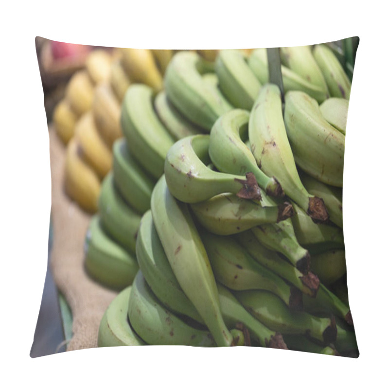 Personality  Close Up Picture Of Delicious Juicy Fruits At The Central Market In Valencia, Spain Pillow Covers