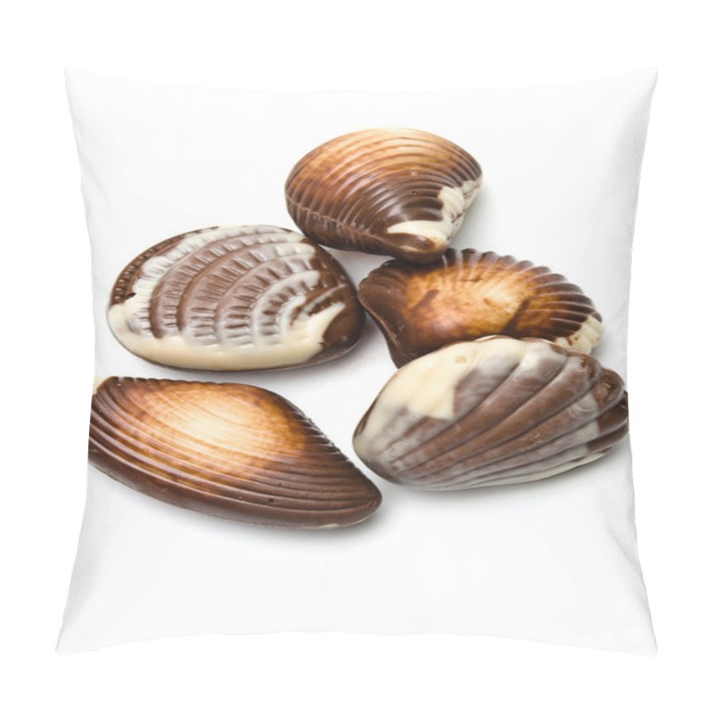 Personality  Five Chocolate Mollusk Shaped Assortments Pillow Covers