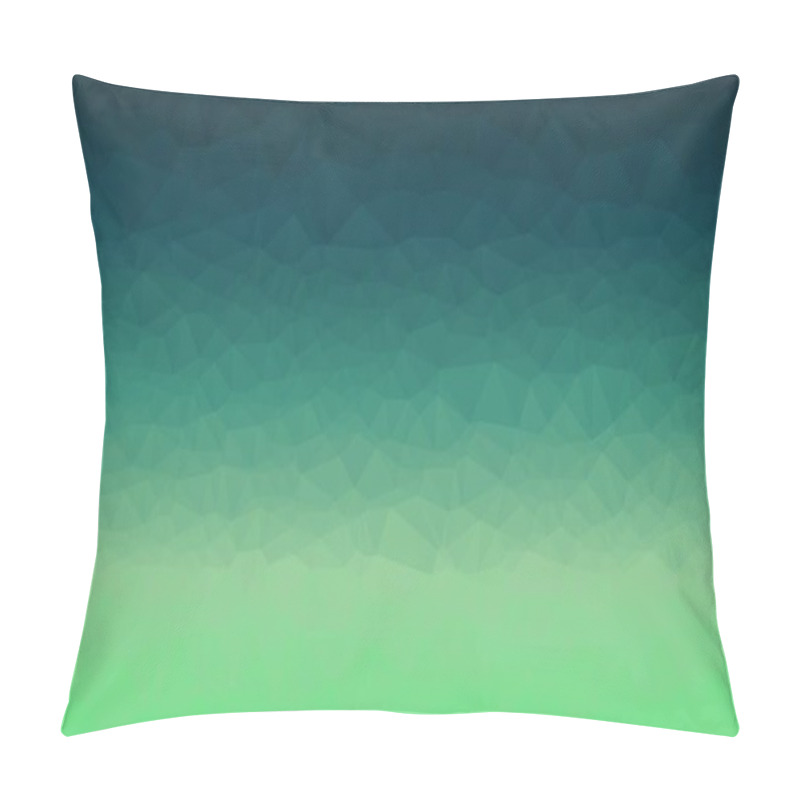 Personality  Pastel Gradient Turquoise And Green Background Pillow Covers