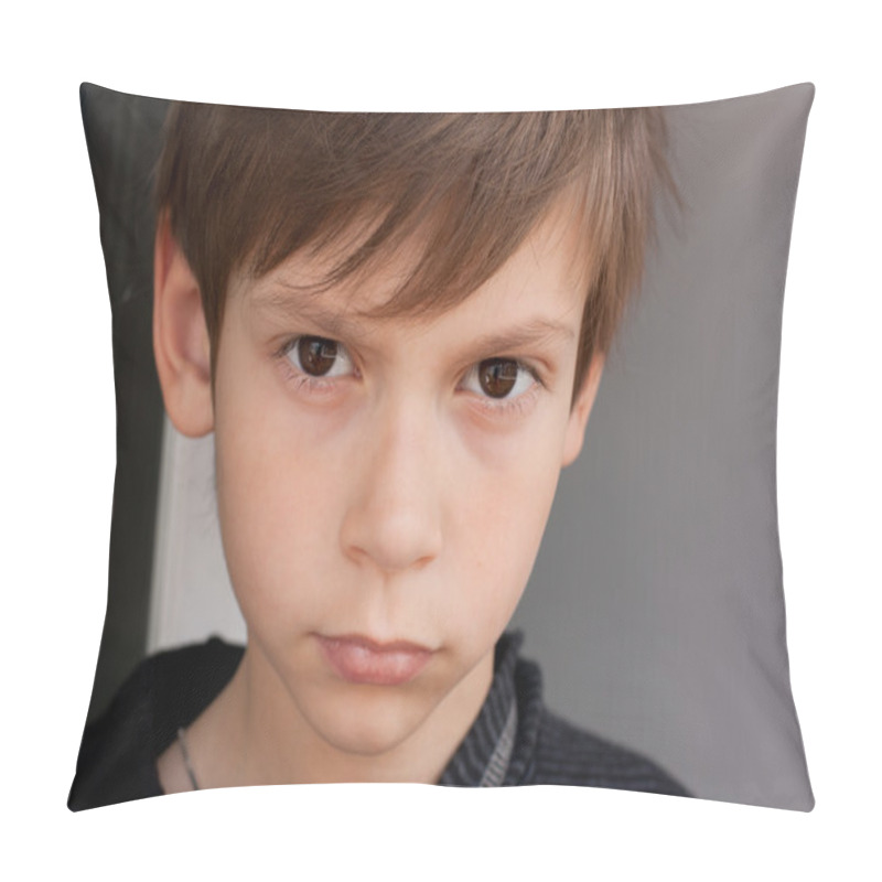 Personality  Serious Boy Pillow Covers