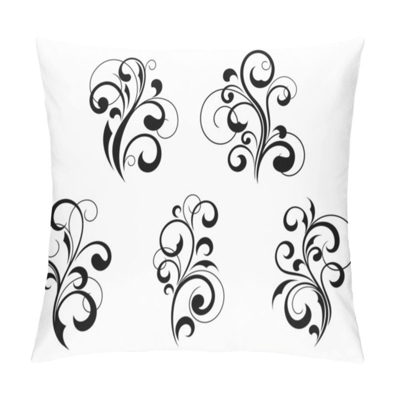 Personality  Floral Elements And Motifs Pillow Covers