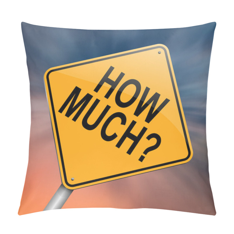 Personality  How Much Concept. Pillow Covers