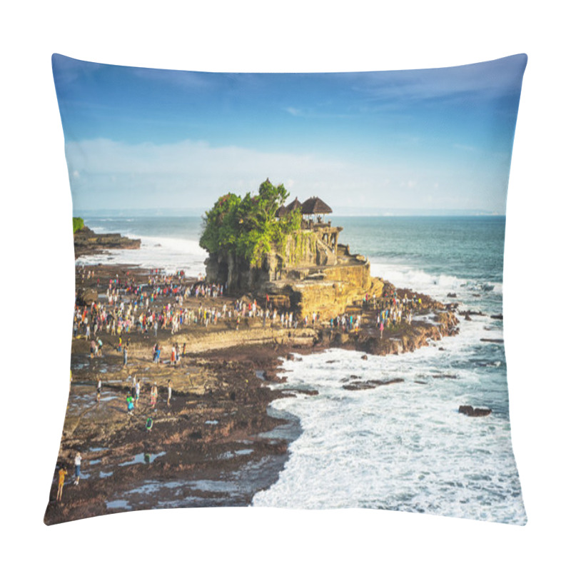 Personality  Tanah Lot, Hindu Temple Pillow Covers