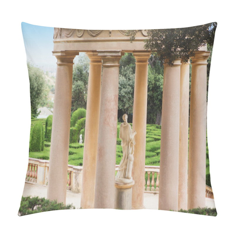 Personality  Park Gazebo Italian Style Column. Pillow Covers