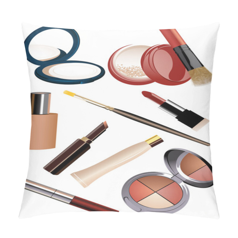 Personality  Makeup Objects Pillow Covers