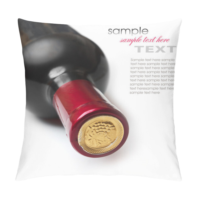 Personality  Bottle Of Wine Pillow Covers