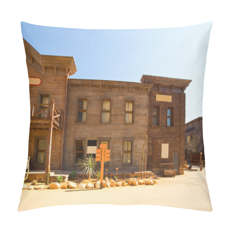 Personality  Wild West Town Pillow Covers