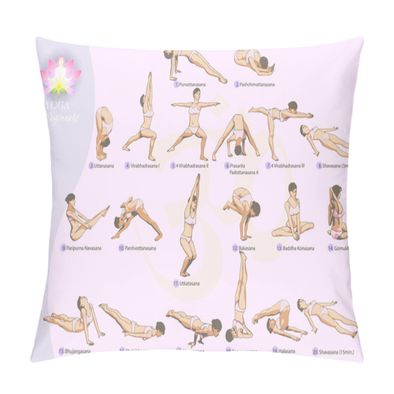 Personality  YOGA For Beginners - Lll Day Pillow Covers