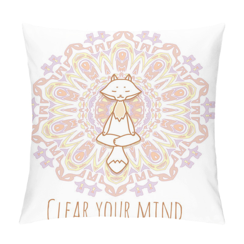 Personality  Meditative Animals Series. Pillow Covers