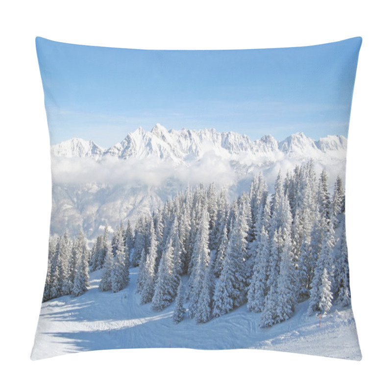 Personality  Winter In The Alps Pillow Covers