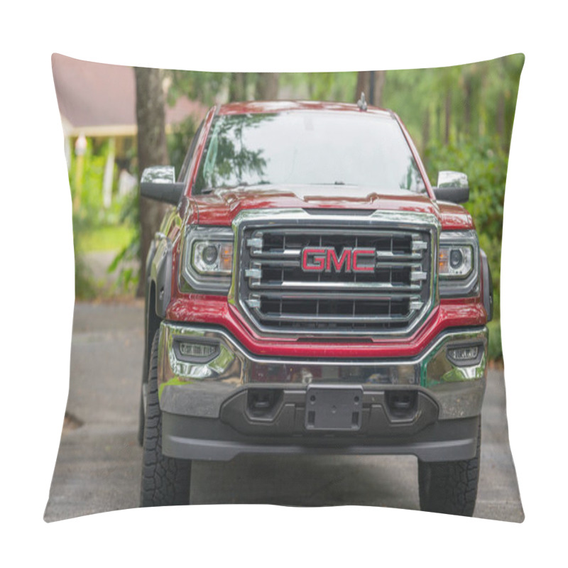 Personality  GMC Pick Up Truck Fron View Photo Pillow Covers