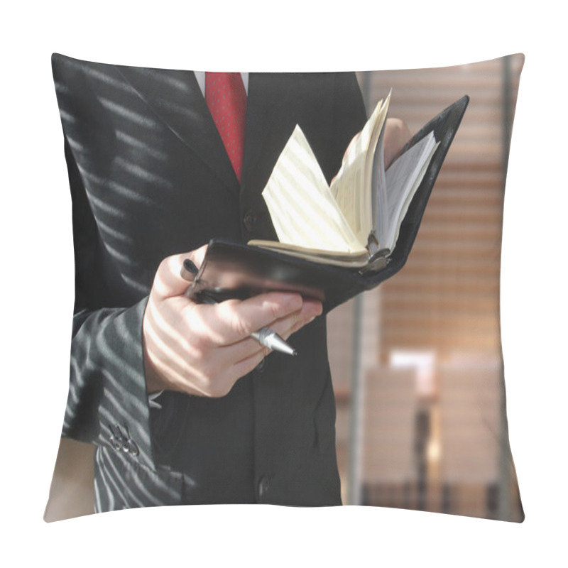 Personality  Businessman Pillow Covers