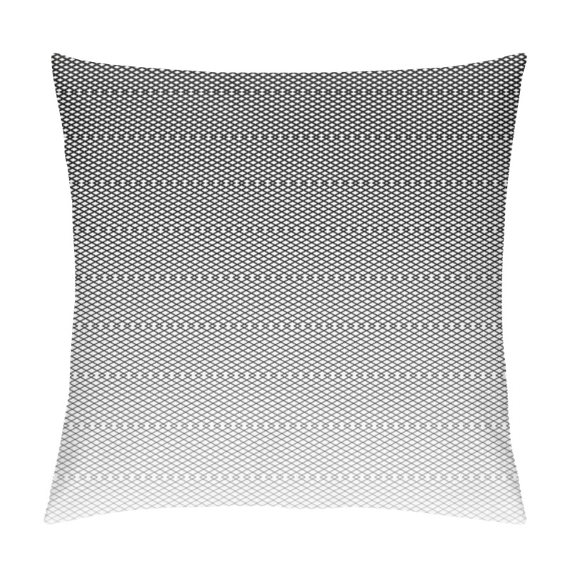 Personality  Grid, Mesh Monochrome Pattern  Pillow Covers