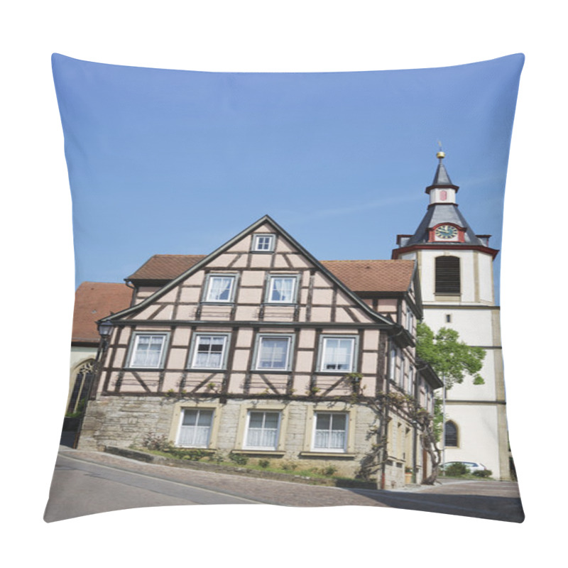 Personality  Halftimbered House Pillow Covers