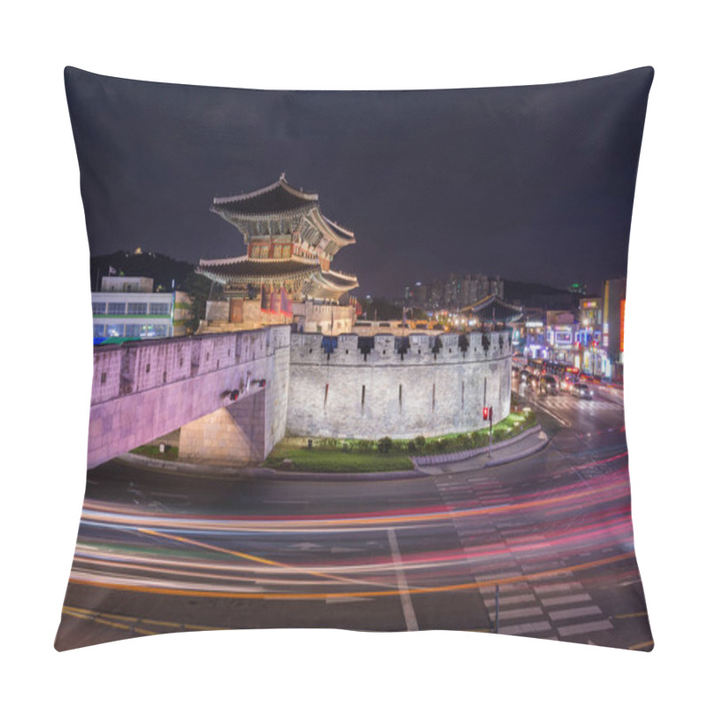 Personality  Hwaseong Fortress, Traditional Architecture Of Korea At Suwon Pillow Covers