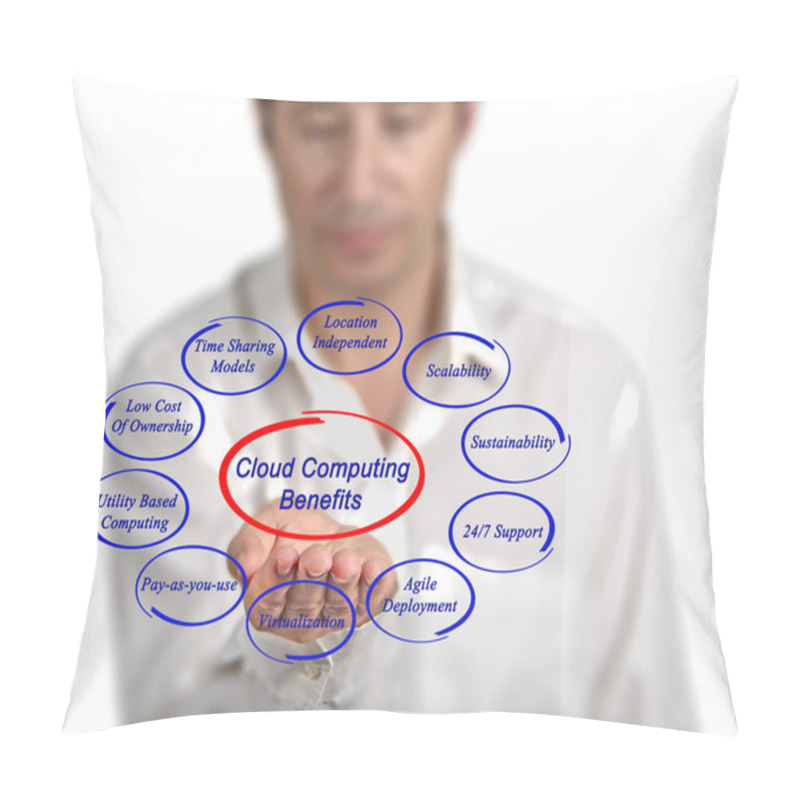 Personality  Cloud Computing Benefits Pillow Covers