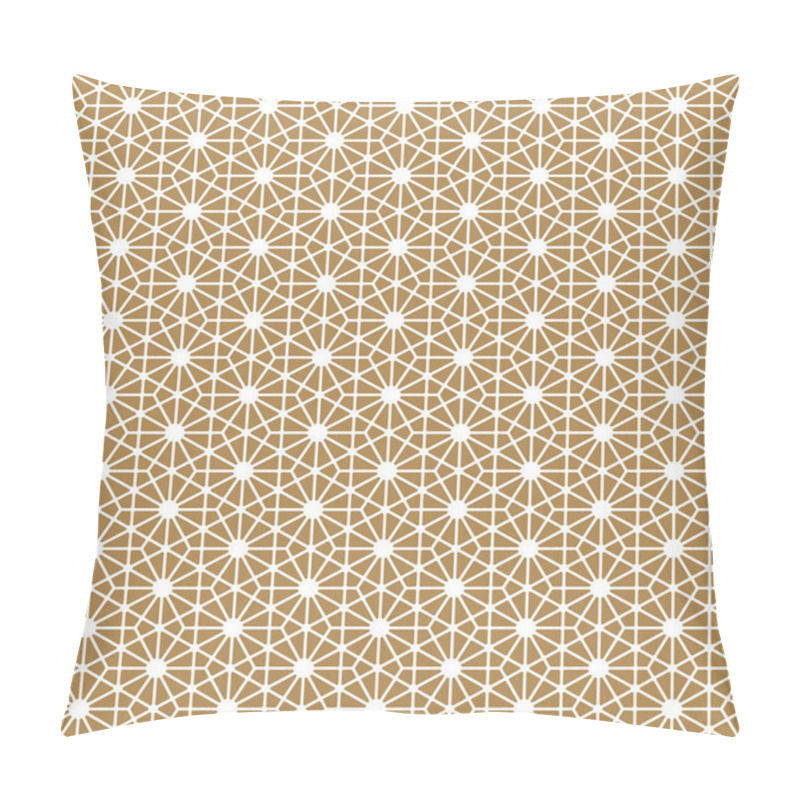 Personality  Seamless Pattern Based On Japanese Ornament Kumiko Pillow Covers