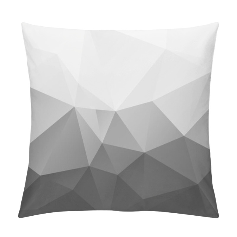 Personality  Abstract Black And White Polygonal Pattern Pillow Covers