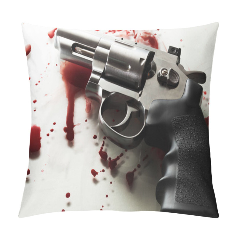 Personality  Revolver And Blood Pillow Covers