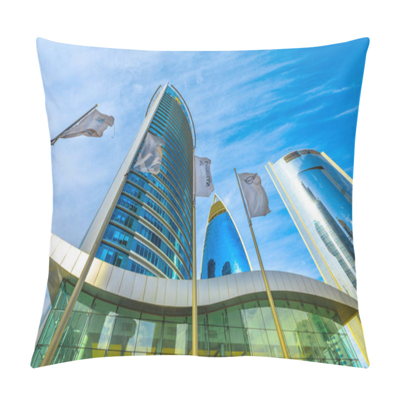 Personality  Vodafone Headquarter Qatar Pillow Covers