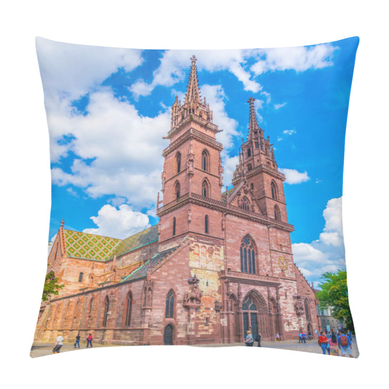 Personality  Basler Munster In Basel, Switzerlan Pillow Covers