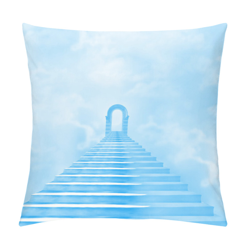 Personality  The Stairway To Heaven Leading To God Pillow Covers