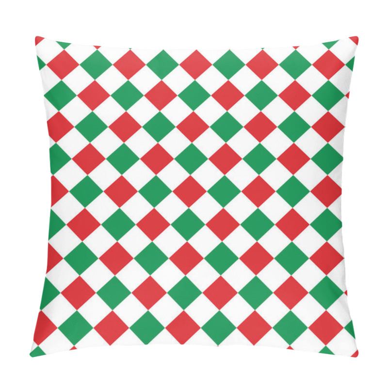 Personality  Seamless Christmas Wrapping Paper Pattern Pillow Covers