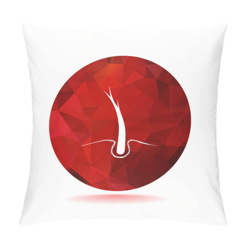 Personality  Hair Web Icon Pillow Covers