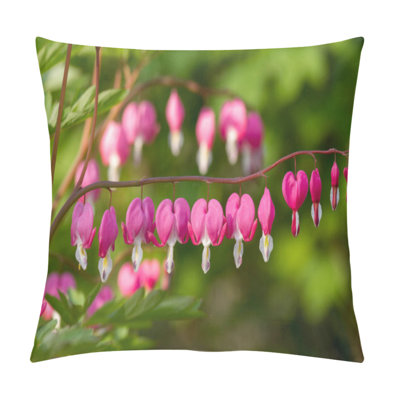 Personality  Heart Shaped Flowers In The Garden Pillow Covers