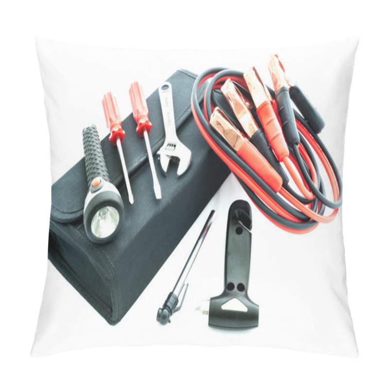 Personality  Emergency Kit , Car Jack, Jumper Cables For Car Pillow Covers