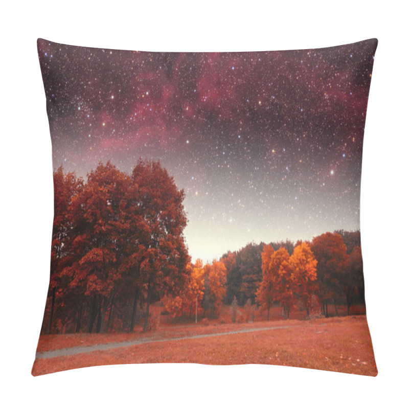 Personality  Spring Night Infrared Photography. Elements Of This Image Furnis Pillow Covers