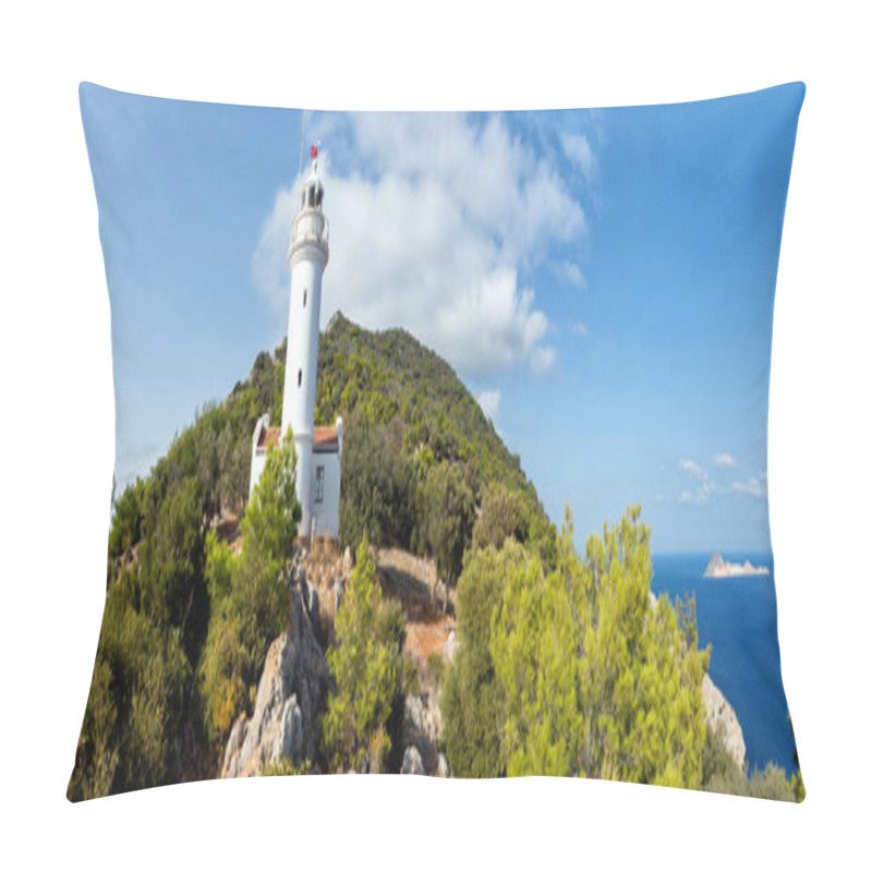 Personality  View From Gelidonya Lighthouse. Lycian Way, Antalya Turkey. Pillow Covers