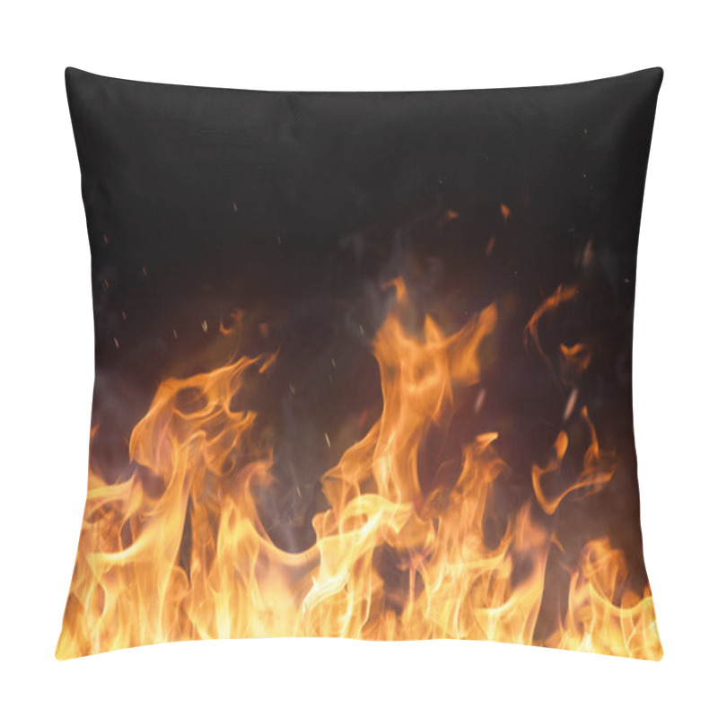 Personality  Beautiful Stylish Fire Flames Pillow Covers