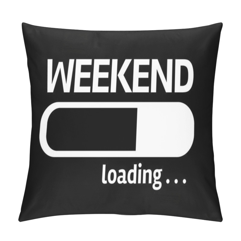 Personality  Black Board : Weekend Pillow Covers