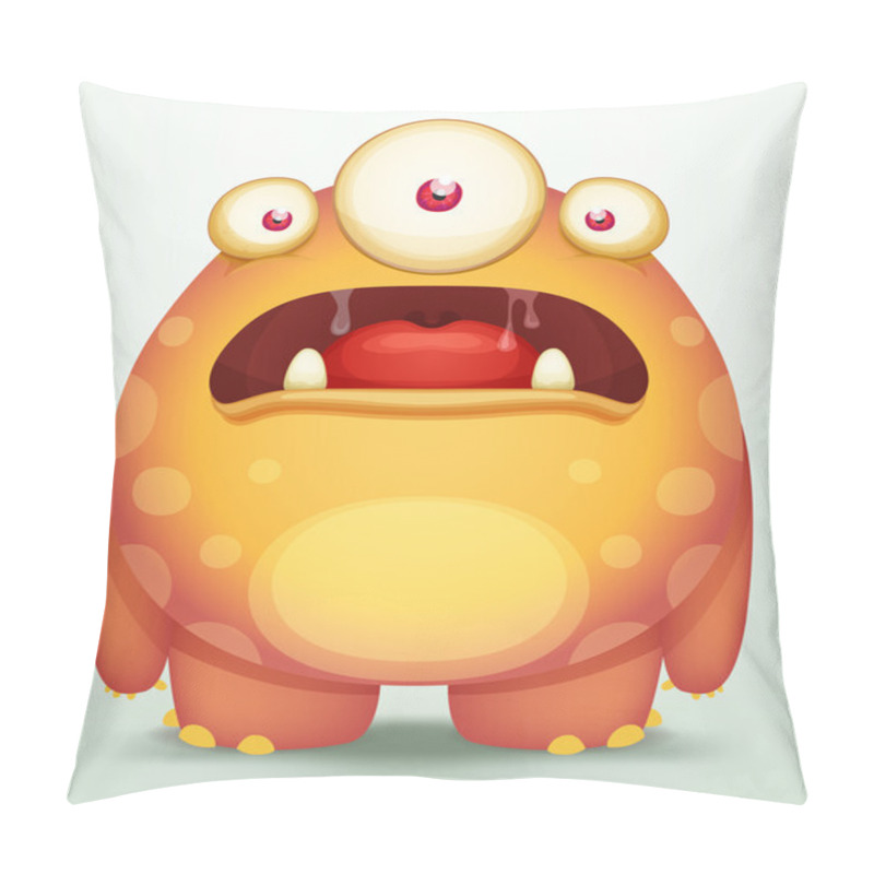 Personality  Cartoon Monster Pillow Covers