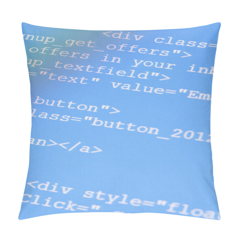 Personality  HTML Codes Pillow Covers