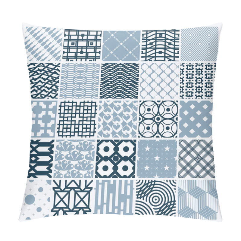 Personality  Monochrome Seamless Patterns Collection  Pillow Covers