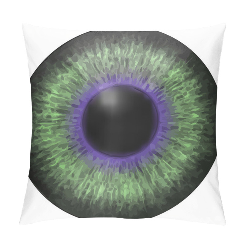 Personality  Eye Iris Vector Texture Pillow Covers