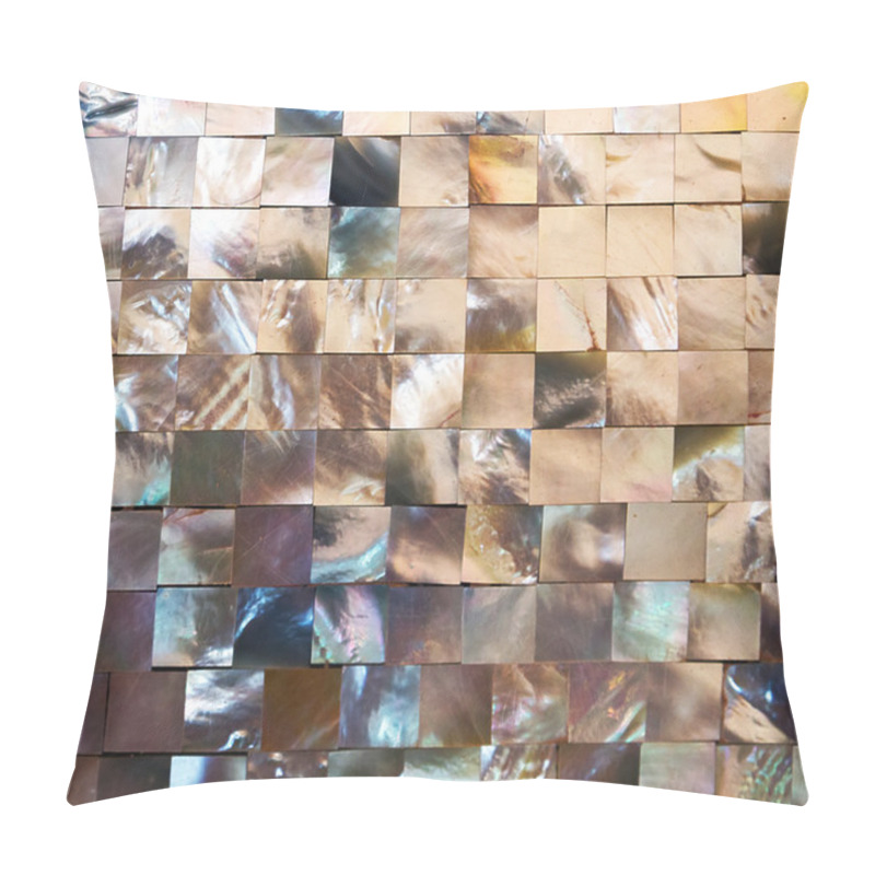 Personality  Mother Of Pearl Seamless Texture Pillow Covers