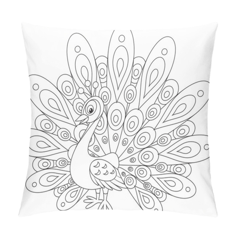 Personality  Peacock Pillow Covers