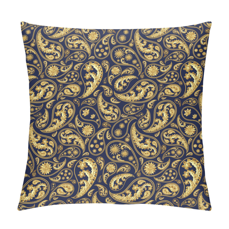 Personality  Traditional Paisley Seamless Pattern Pillow Covers