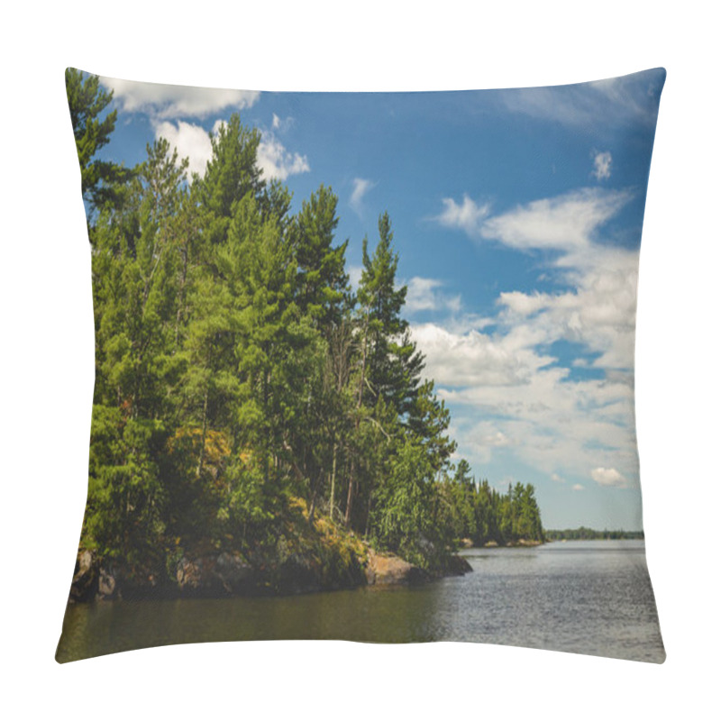 Personality  The Shores Of Lake Kabetogama In Voyageurs National Park, Minnesota Pillow Covers